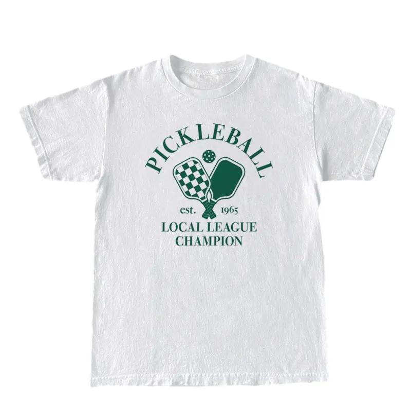 

Pickleball Women Trendy Retro TShirts Cute Funny Pickleball Lover T Shirts Short Sleeve Sport Tee Loose Top Cotton Unisex Shirt XL