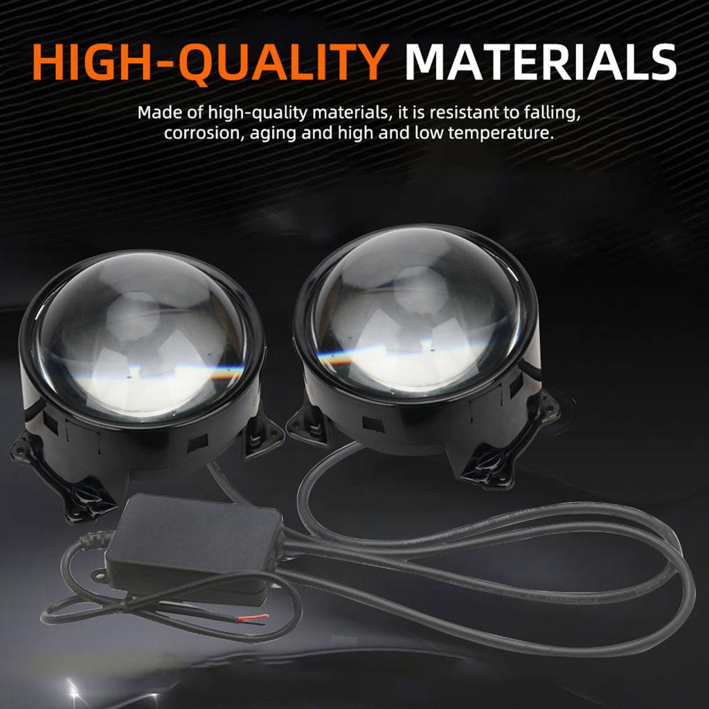 3 Inch Car LED Devil Eyes Demon Evil Eye Lenses 12V 36V For Car Remote Control Eyes Retrofit Kits Fitting Auto Light Accessorie