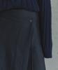 Ihr Asymmetrical Pleated Skirt / Charcoal