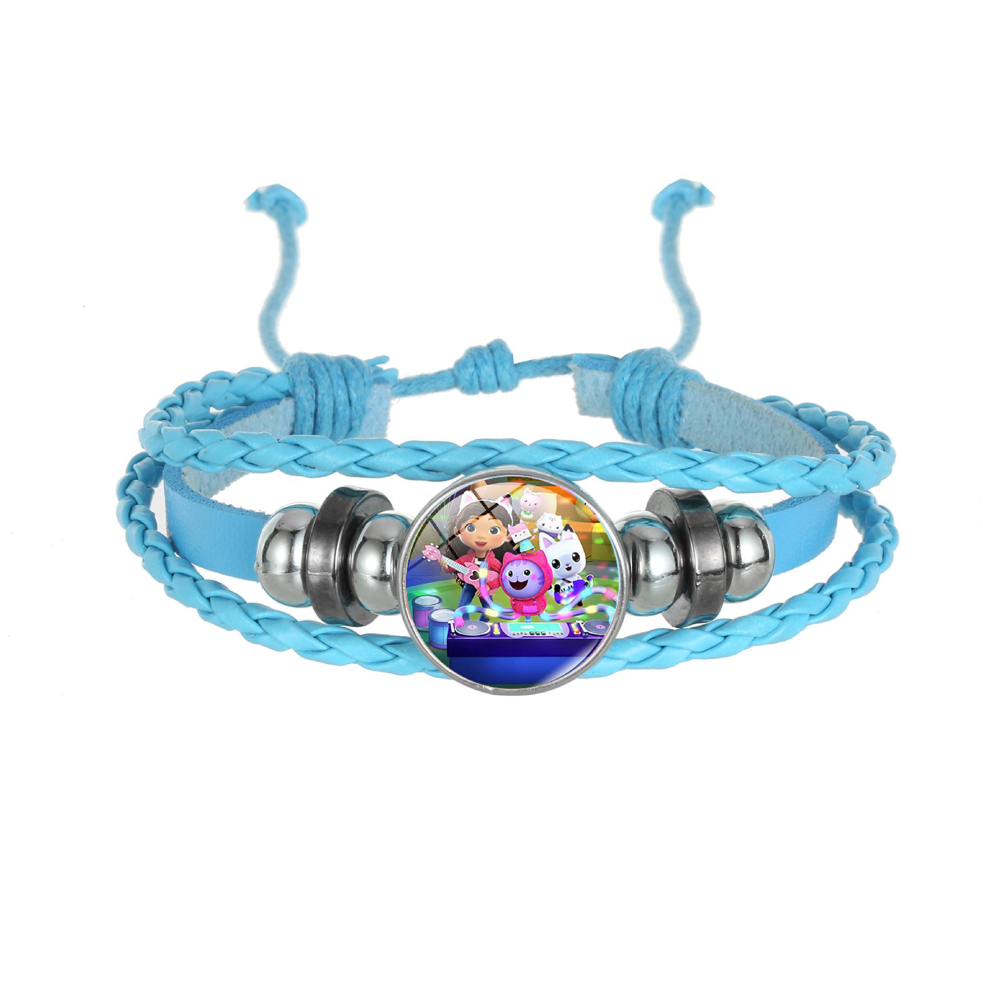 

Браслет Время Браслет Черный Модный Универсальный Ручной Веревочный Ювелирный One Size