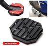 Aluminum Alloy Motorcycle Bike Kickstand Extender Foot Side Stand Extension Foot Pad Support Plate Motorbike Accessories