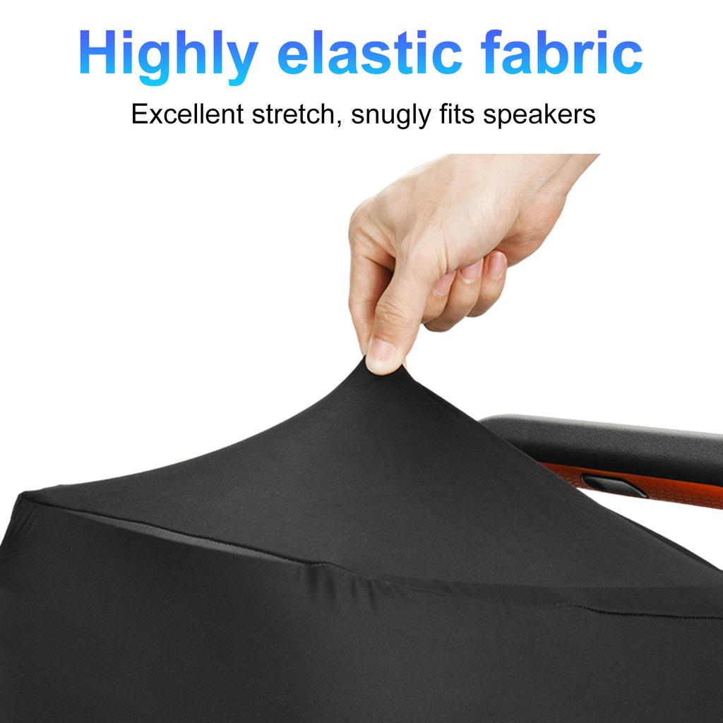 Für JBL PartyBox 520 Staubschutz Schutzhülle Lautsprecher Weiche Abdeckung Schale Netzgewebe Dehnbar Lautsprecher Staubschutzhülle mit Gummiband
