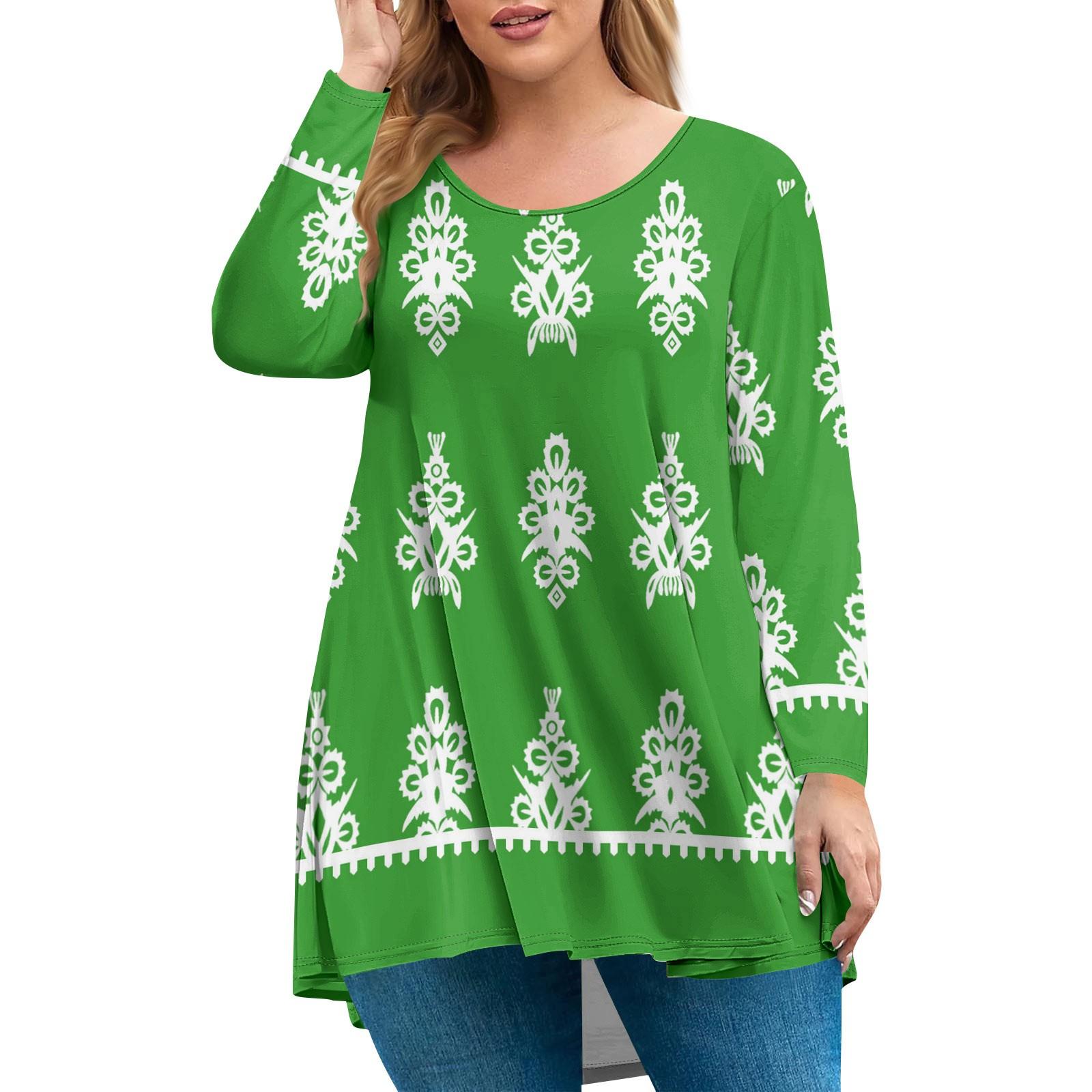 

Женский топ большого размера, рубашка с длинным рукавом и воротником «сад», модный повседневный топ с цветочным принтом L