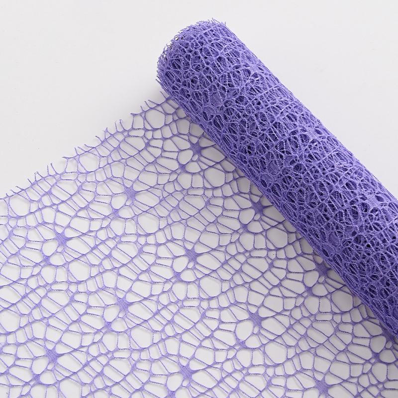 

50 см/ Один рулон Жаккардовая сетка Круглая сетка Цветы Упаковка для подарочного букета Материал для DIY Цветочная сетка Многоцветный на выбор