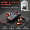 12V Automotive Battery Tester With Reverse Polarity Alert And Led Indicator Perfect For Car Maintenance Auto Repair Shops