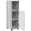 Bathroom Cabinet with Storage Grey Sonoma 30 x 35 x 95 cm