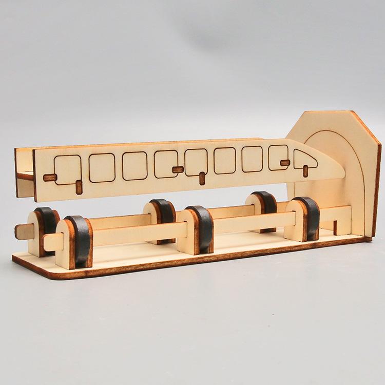 Science And Technology Small Production Maglev Train Steam Children's Scientific Experimental Equipment Suit Diy Handmade Materials