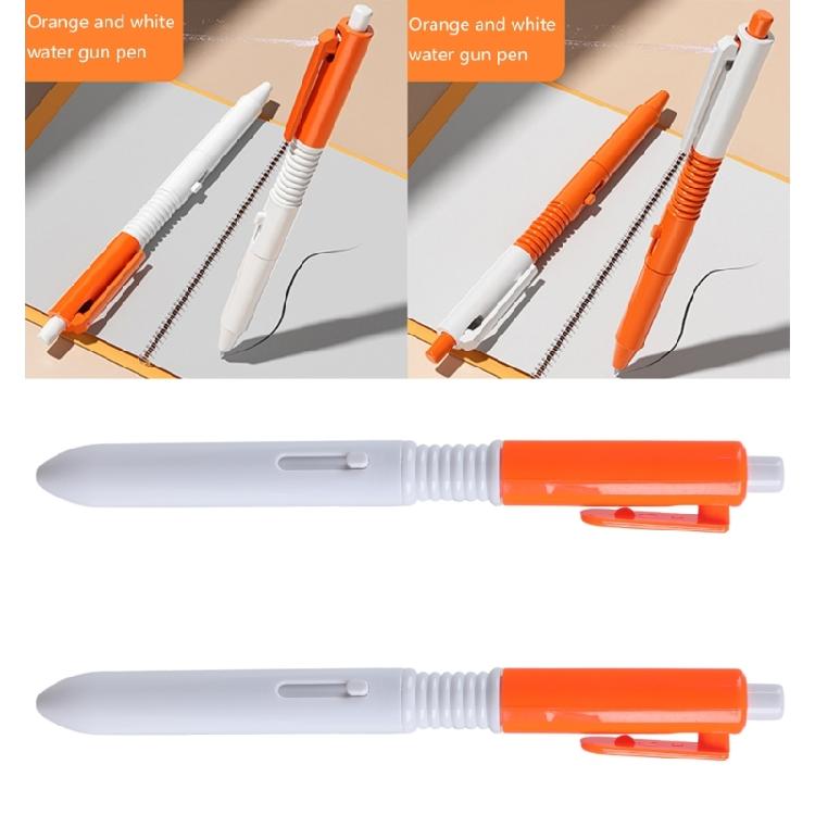 2 Stück Kuli Spritzspielzeug Spritzspielzeug Geschenkstift Glatter Schreibstift Wasser Spritzender Stift für Schüler