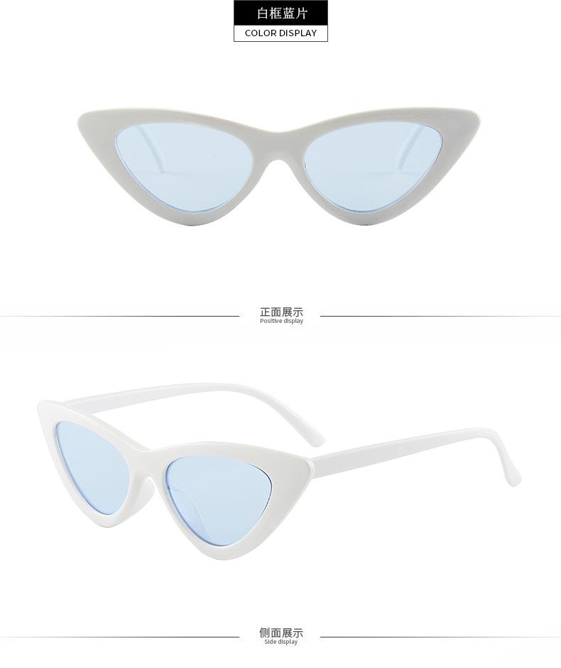 Vintage Cat eye Sunglasses Women Sexy Retro Small Cat Eye Sun Glasses Brand Designer Colorful Eyewear For Female