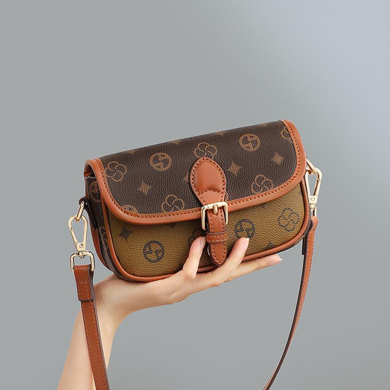 Bag Women s New Women s Bag Summer Fashion Shoulder Bag Small Bag Light Luxury Niche Premium Oblique Span Bag