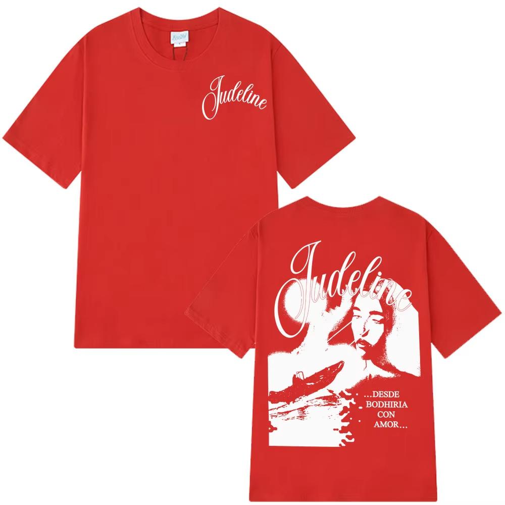 Singer Judeline Album Tour 2026 Graphics Tshirt Unisex Women Fashion Vintage Tshirts Summer Casual Shortsleeved pure Cotton Tee