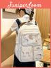 College-Stil Süßer Niedlicher Mädchen-Schulrucksack Aus Nylon Für Mittelschüler