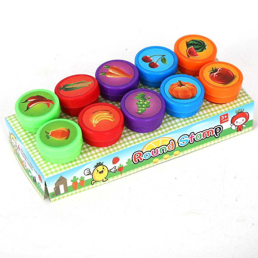 Children's Fun Animal Stamp Set: Valentine's Day & Christmas Edition