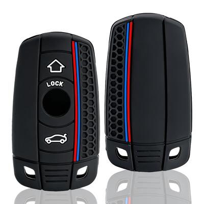 Silicone Car Key Case Cover For BMW E60 E61 E70 E81 E87 E90 E91 E92 X1 X5 X3 1 3 5 6 Series Z4 Key Protector Shell Accessories