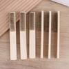 2/5/10Pcs Brass Wire Brush 6x16 Rows - Wood Handle Industrial Cleaning Tool, Surface/Inner Polishing Grinding Supplies