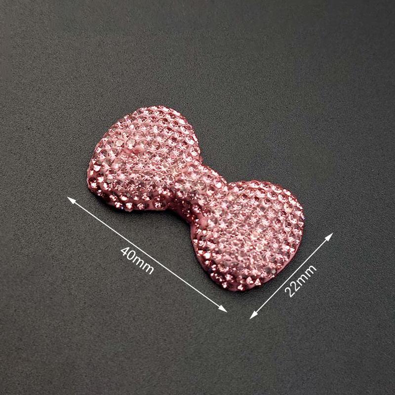 Incrustație Diamant Dulce Fundă Mare Rășină Spate Plat Pentru Confecționarea Bijuteriilor DIY Agrafă de Păr Meșteșuguri Farmece