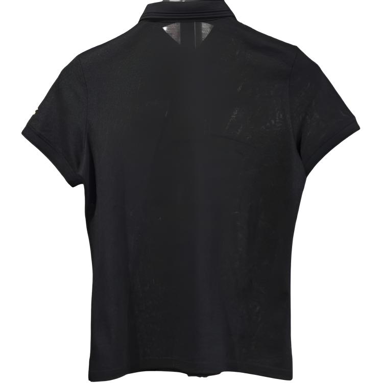 Li Ning Moisture Wicking Breathable Short Sleeve Polo Shirt Men Tops Black APLU950-2