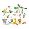 Removable Cartoon Animal Wall Stickers for Kids' Rooms – Perfect for Bedrooms, Living Rooms, Party Decorations, Doors, and Windows.