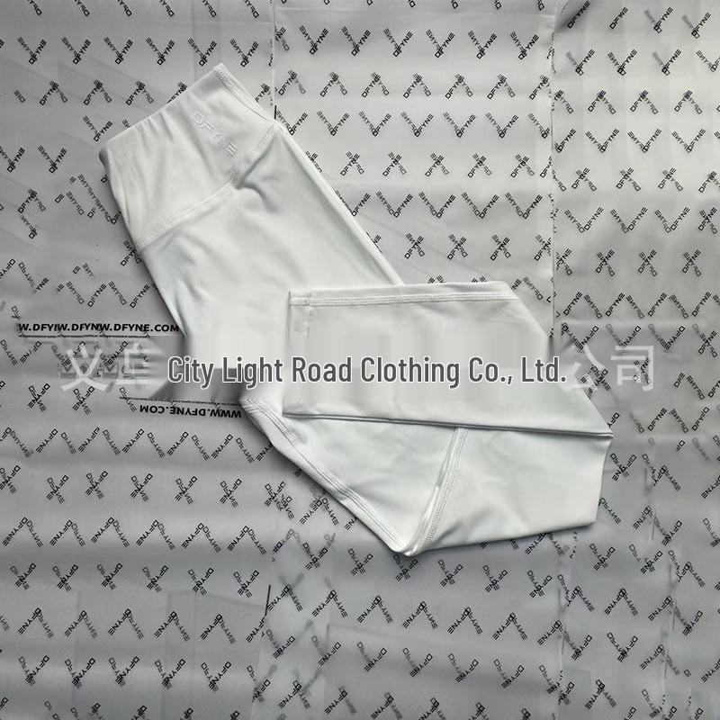 DFYNE Damen High Waist Yoga & Trainingshose - Neu eingetroffen, Atmungsaktiv, Bare Feel, für Laufen und Fitness