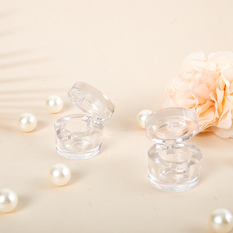 Lippen-Tiegel 5G Lippenfilm-Flasche Lippenschutz Probenbehälter Tragbar Reise