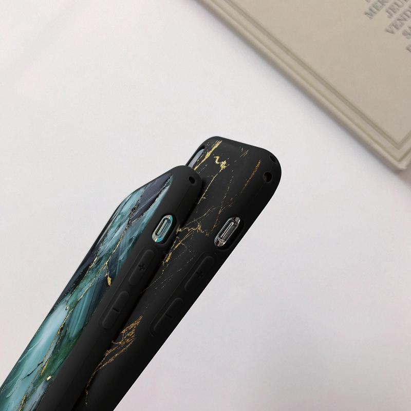 Měkké silikonové pouzdro s mramorovým vzorem pro Samsung A55 A35 M35 S24 Ultra Xiaomi Redmi Note 13 Poco C65 iPhone 15 Nárazuvzdorný ochranný kryt nárazníku fotoaparátu