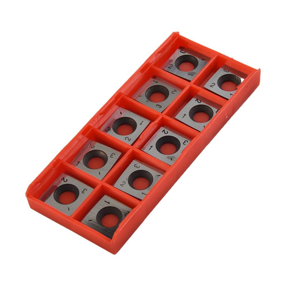10pc 15x15x2.5mm-R150 Square Carbide Cutter Inserts Radius Replacement