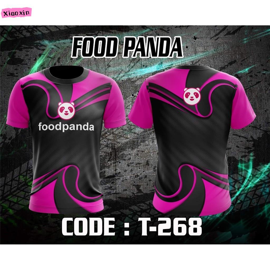 Tricou Foodpanda Sublimare Completă Imprimare 3D Tricou Respirabil Vară Mânecă Scurtă/SX