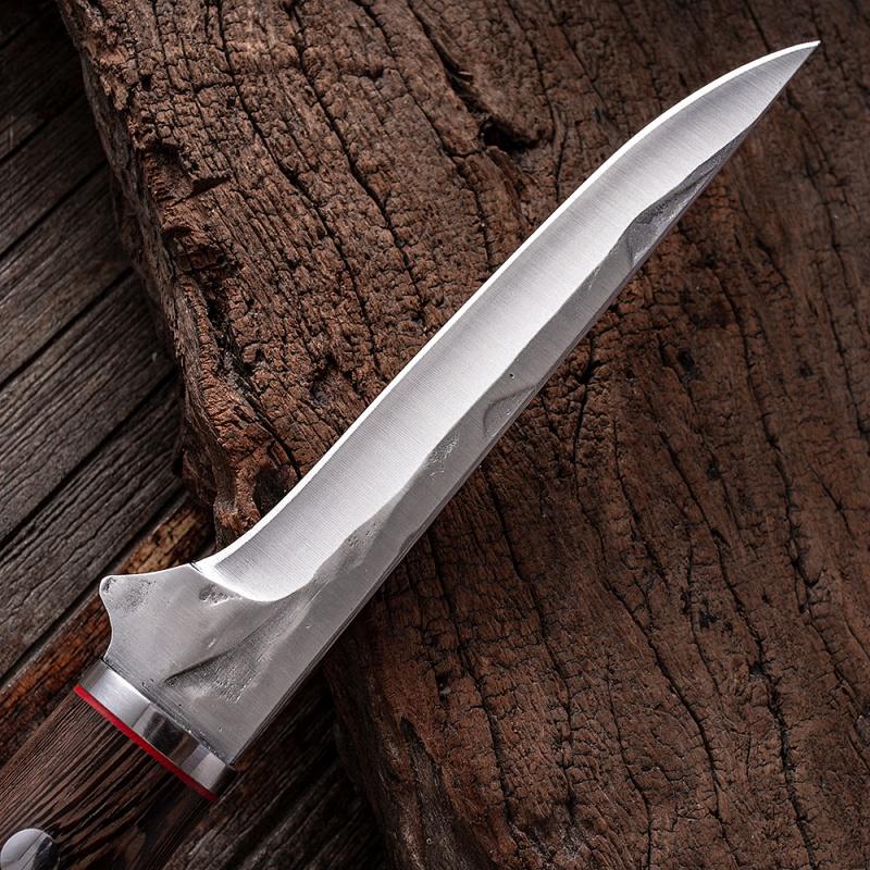 Forged Boning Knife Stainless Steel Kitchen Knife Slicing Paring Knife Meat Cleaver Vegetables Chef Knife with Cover