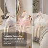Swan Stuffed Animal with Tulle Skirt Soft Crowned Toy Child-Safe