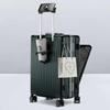 Multi-Purpose Business Trolley Suitcase with Laptop Compartment and Cup Holder