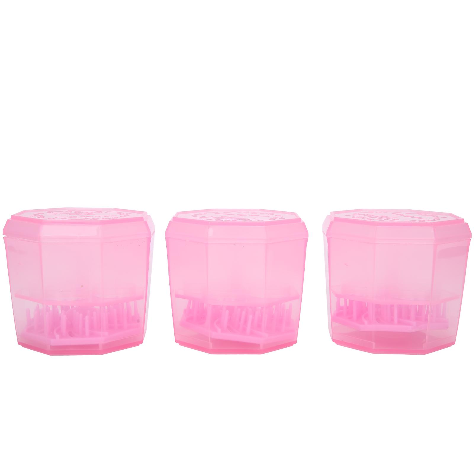 

3 Sets Makeup Brush Cleaner Drying Cosmetic Brush Scrubber Box Portable Cleaning Tool