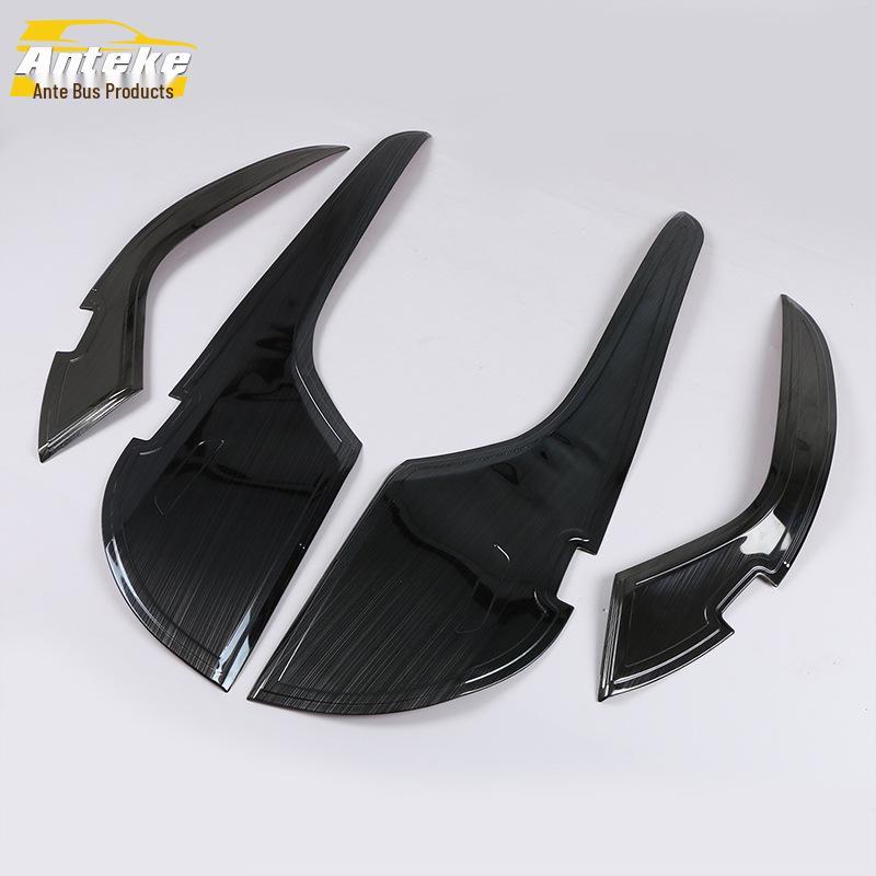 Stainless Steel Anti-Kick Pad & Decorative Sticker for 18 Camry Models – Door & Armrest Protection