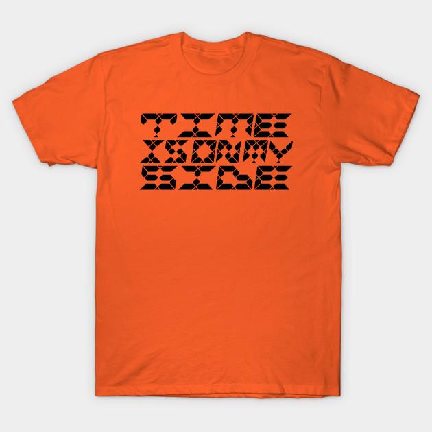 Men Black Print T-shirt Yes, It Is No-Cut Transfer Paper Print Cotton Tshirt L оранжевый