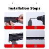 Screwdriver Organizer,Pliers Holder,Hammer Rack,Wrench Holder,Wall Mounted Hand Tool Storage Organizer for Workshop,Shed,Garage