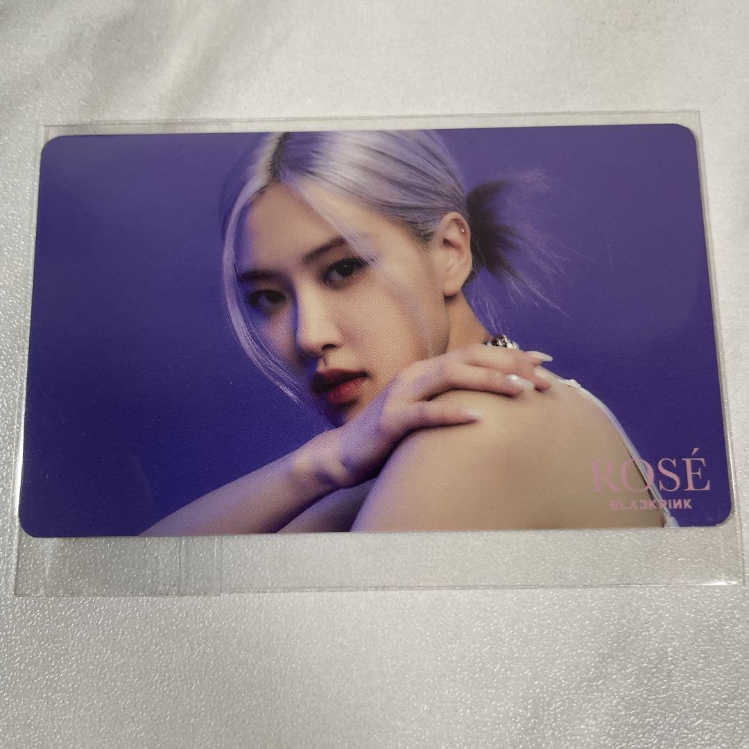 

[USED] BLACKPINK THEALBUM Rosé Trading Card