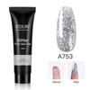 ROSALIND 15ml Γυαλιστερό Poly Nail Gel 6 χρωμάτων Quick Builder Extension UV λάμπα