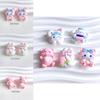 Cartoon Animal Resin Accessories For Diy Crafts Cream Gel Hairpin Phone Cover Cute Fridge Magnet