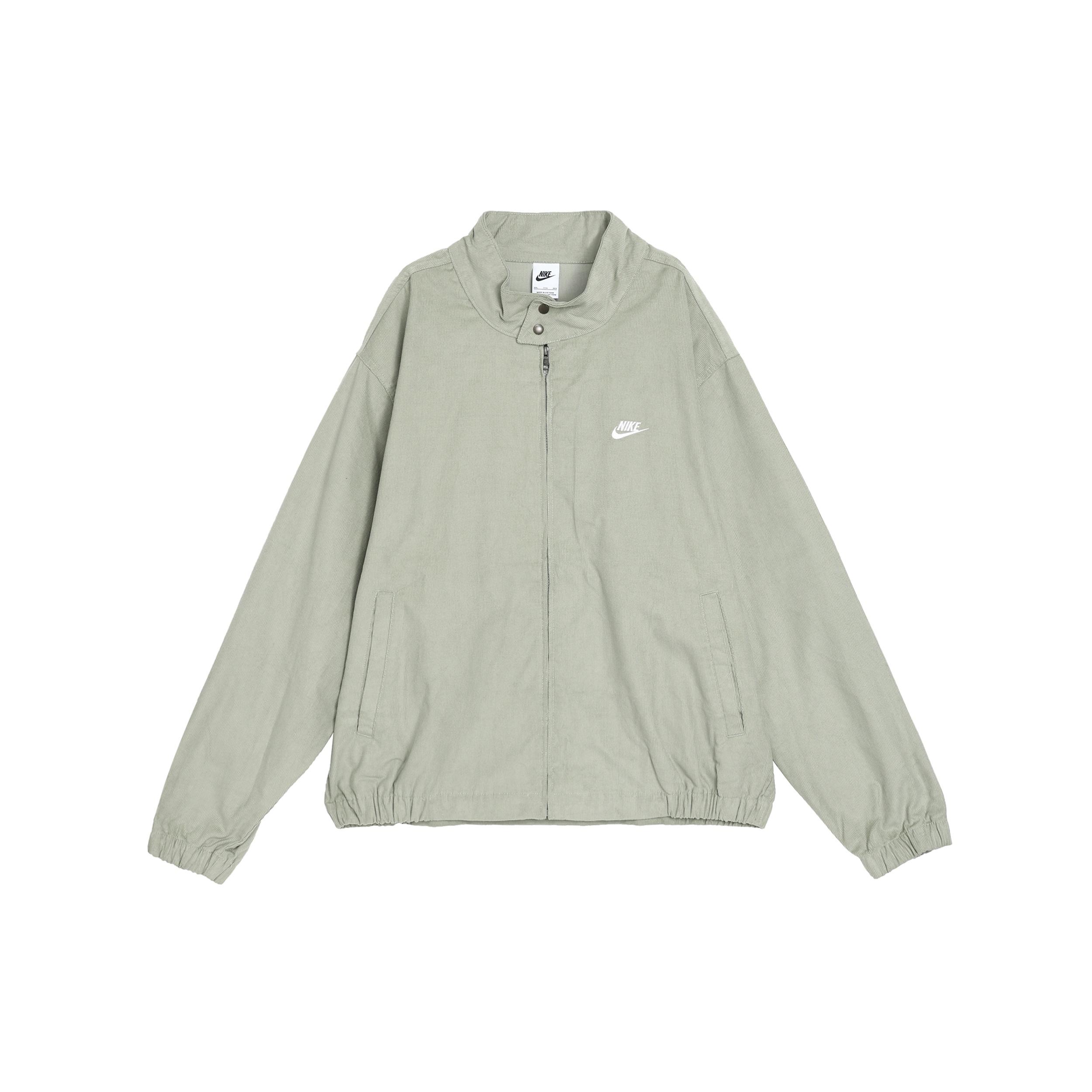 Nike Sportswear Club Corduroy Harrington Jacket Asia Sizing  Jade Horizon  Men s FZ0632-370 L