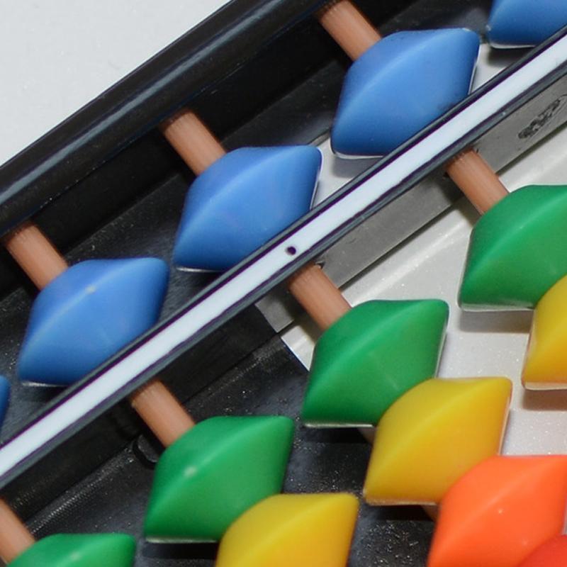 7/9/1113/15/17 Column Plastic Abacus Soroban Calculating Tool Montessori Math Toy For Kids Arithmetic Mental Arithmetic Learn