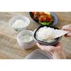 Ihara Kihan SUMINO Freshly Thawed Rice, Black, 3-Piece Set, SN-103T