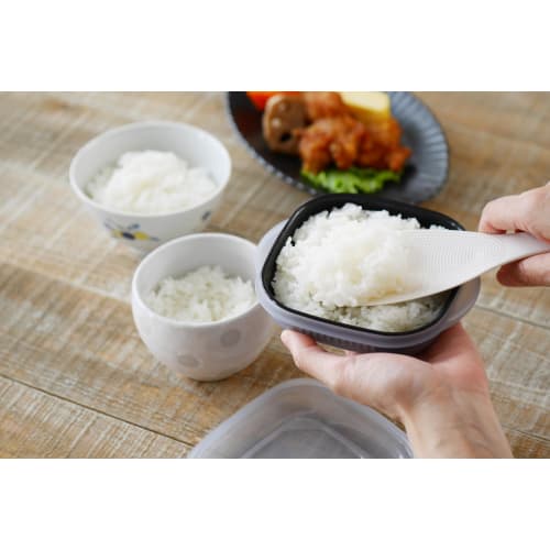 Ihara Kihan SUMINO Freshly Thawed Rice, Black, 3-Piece Set, SN-103T