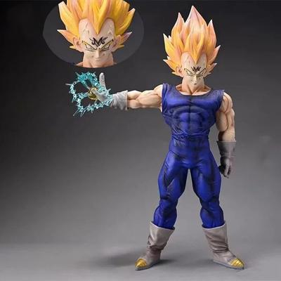 Vegeta Anime Figura Dvouhlavá figurka PVC Socha Model Sběratelský pokoj Ornament Hračky Dárky k narozeninám