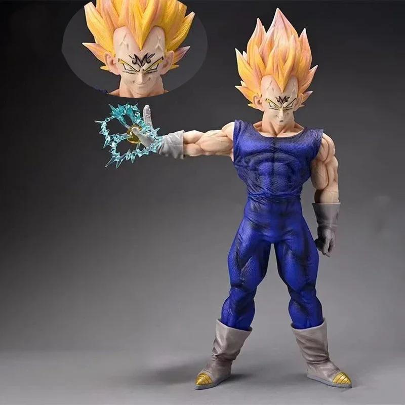 

Вегета Аніме Фігурка Дві голови Фігурка Статуя з ПВХ Модель Колекційна прикраса кімнати Іграшки Подарунки на день народження різнокольоровий