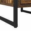 Nightstand Smoked Oak 39.5 x 30 x 50 cm Particleboard