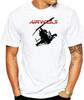 Airwolf T-Shirt Helicopter Retro 80S Tv Show Mens Pilot Fashion Tee Top Colorful Tee Shirt White
