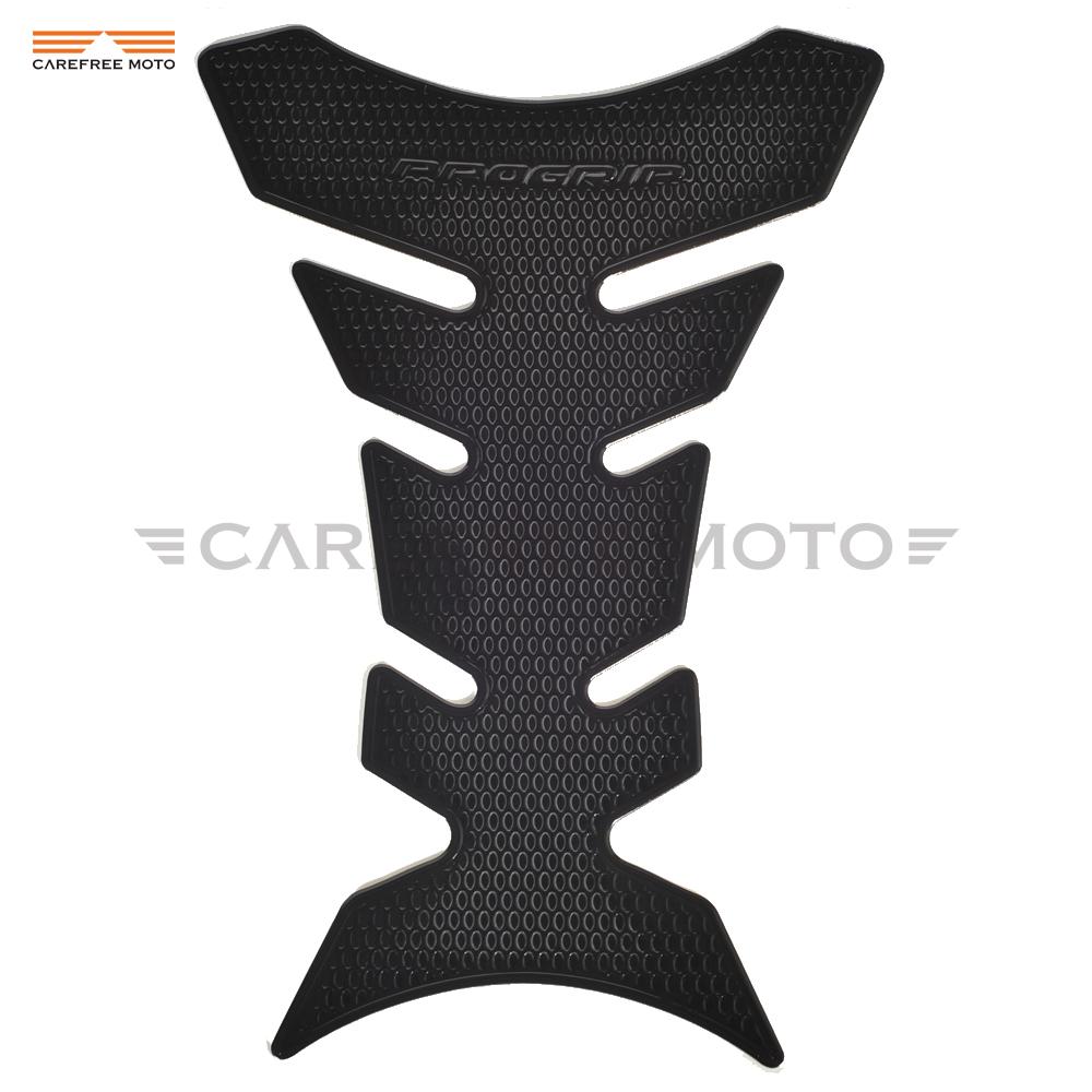 

3D резиновая наклейка для мотоцикла, защитная крышка для бензобака, мазута, наклейки, чехол для Honda Yamaha BMW Kawasaki чёрный