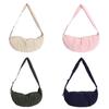 Canvas Duffle Bag For Women With Zipper Closure And Inner Pouch For Daily Use