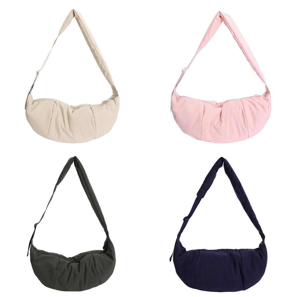 Canvas Duffle Bag For Women With Zipper Closure And Inner Pouch For Daily Use
