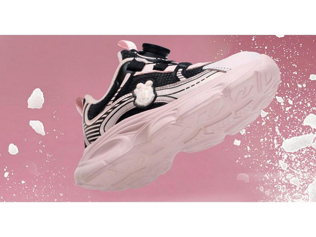 Babu Dou Kids' Double Cotton Fleece Running Shoes - Autumn/Winter 2025 Sports Collection for Boys & Girls.