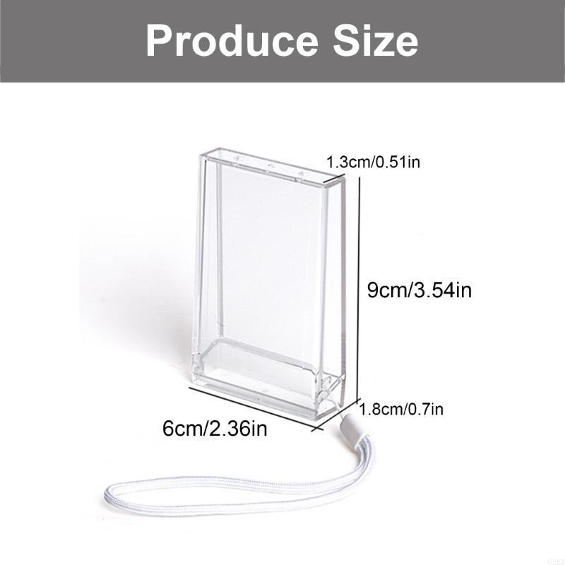 62KD 3inch Film Transparents Photo Box for Easy Display and Organization Of Photos
